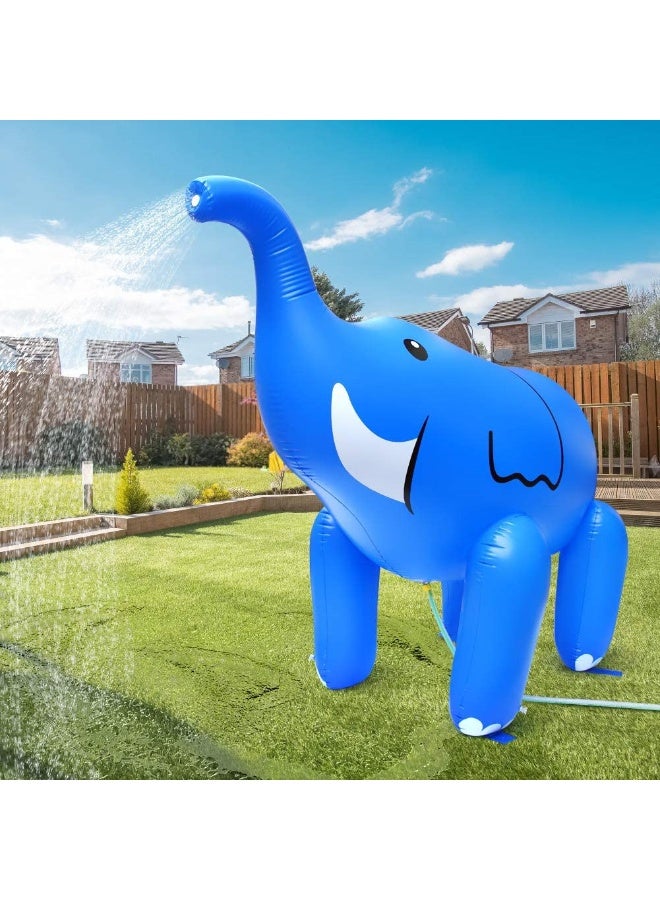TAPIT Inflatable Water Sprinkler Elephant Outdoor Patio Summer Pool Party Water Toys for Backyard Use - Image 2